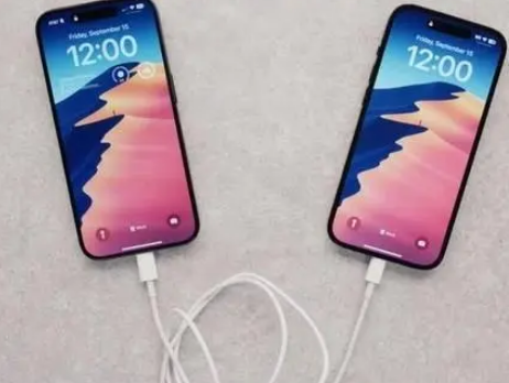 河东苹果15维修店分享iPhone15可以给安卓充电吗 
